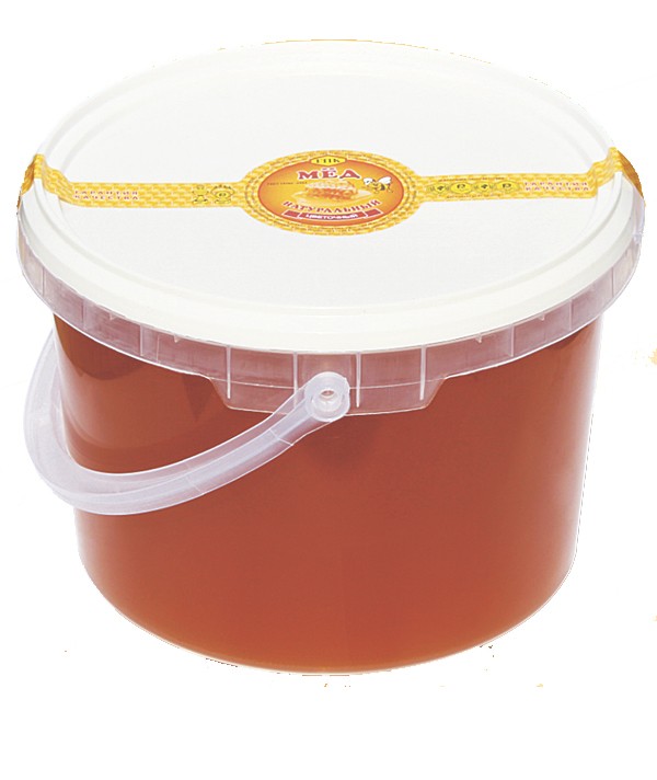 Мёд натуральный цветочный 4,2 кг - фото - 1